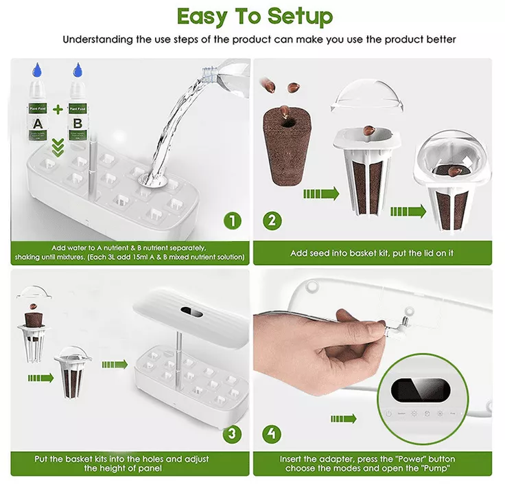 Hydroponic Greenhouse Lighting System 2022